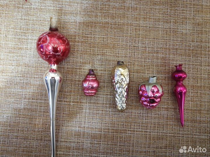 Елочные игрушки СССР