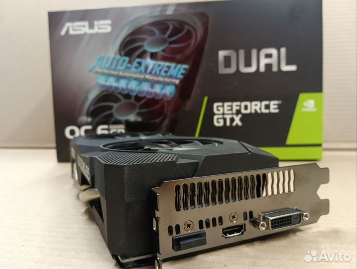 Asus GeForce Dual GTX 1660 6g EVO