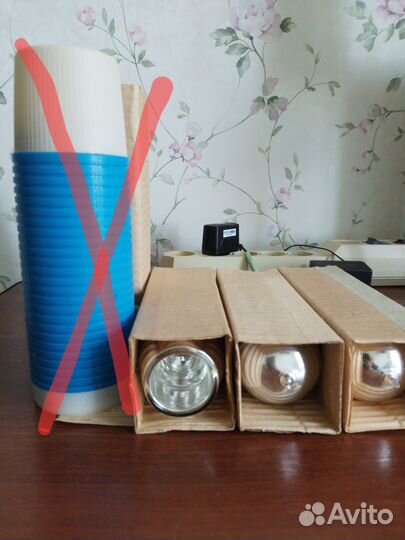 Колба стеклянная для термоса 0,25л СССР