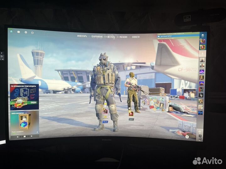 Игровой монитор Samsung Odyssey G5 C27G55tqbi