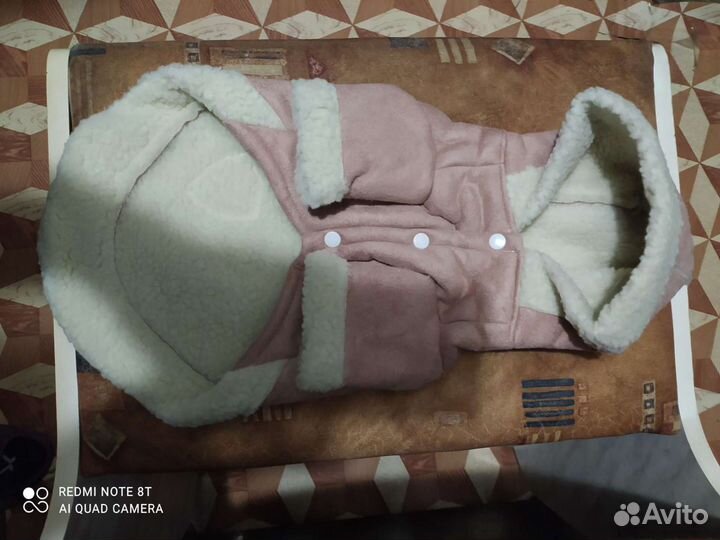 Новые меховые пальто-дубленки для собачек