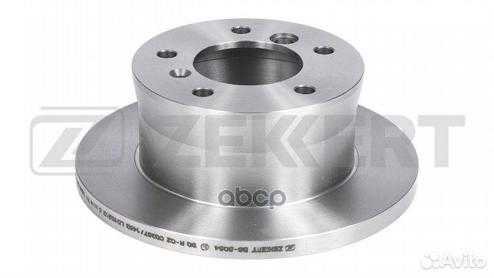 Диск тормозной задний bs-5054 Zekkert