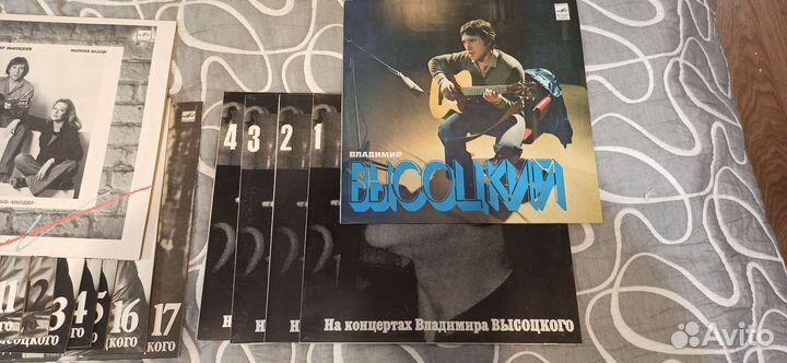 Пластинки На концертах Высоцкого
