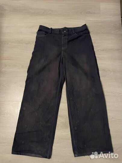 Джинсы кастом широкие