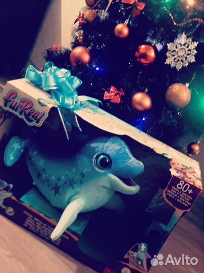 Дельфин игрушка интерактивная