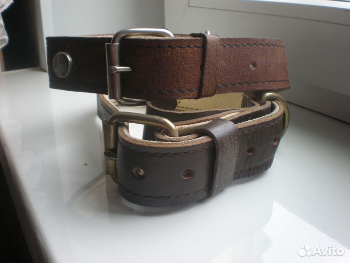 Ошейник для собаки кожаный времен СССР