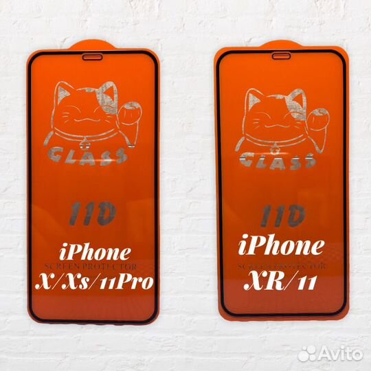 Защитные стекла iPhone/Xiaomi/samsung/Honor