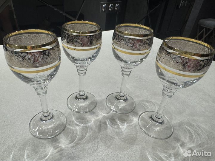 Bohemia рюмки 4 шт