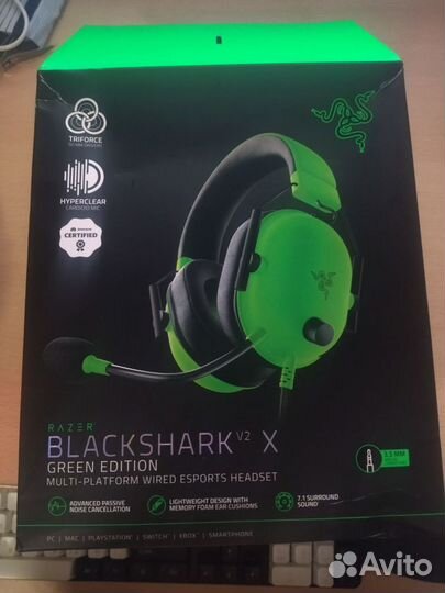 Наушники Razer Blackshark v2x