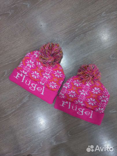 Шапка горнолыжная детская 2шт