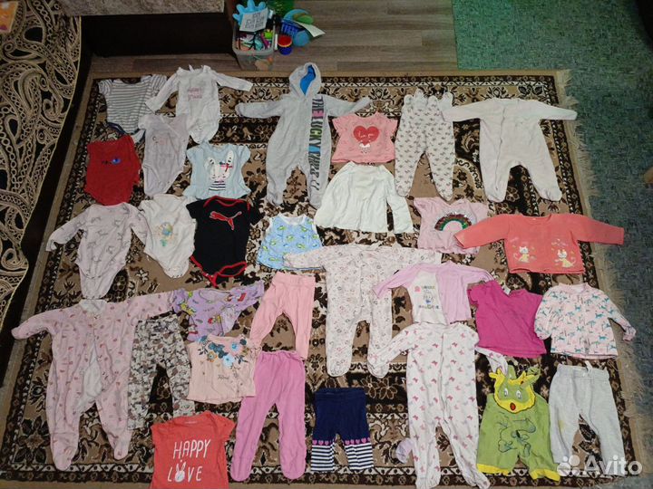 Два пакета вещей