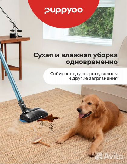 Моющий беспроводной пылесос 2 в 1 Т12 Home Rinse
