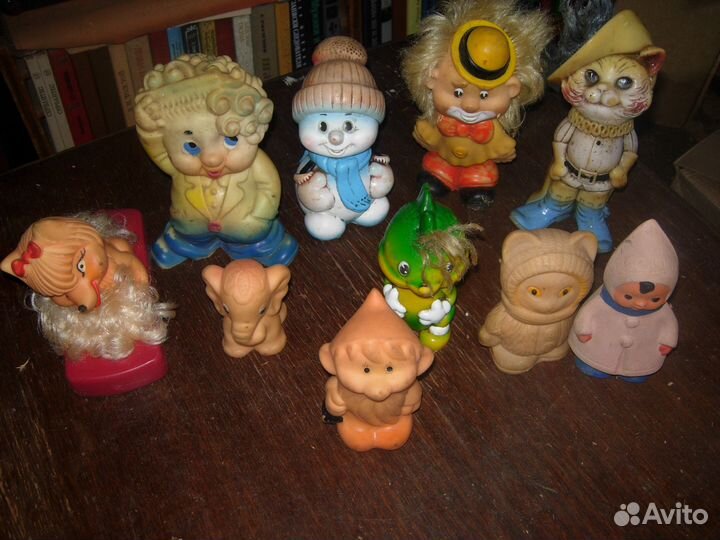 Игрушки резиновые СССР