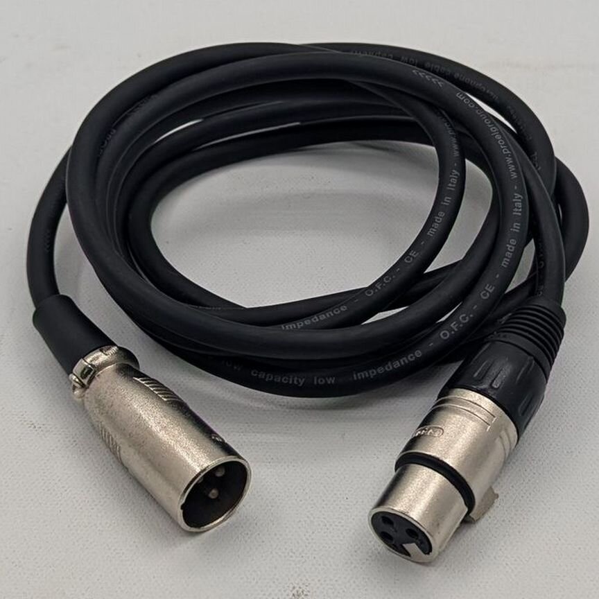 Микрофонный Кабель Xlr(F) To Xlr (M), 2,2 M