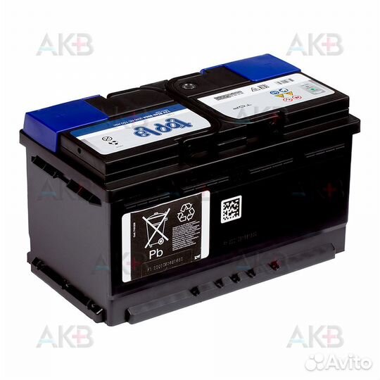 Аккумулятор автомобильный Topla Top 85R (800A 315x