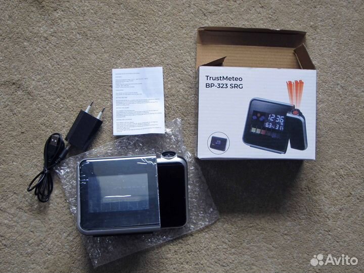 Часы-Метеостанция с проектором