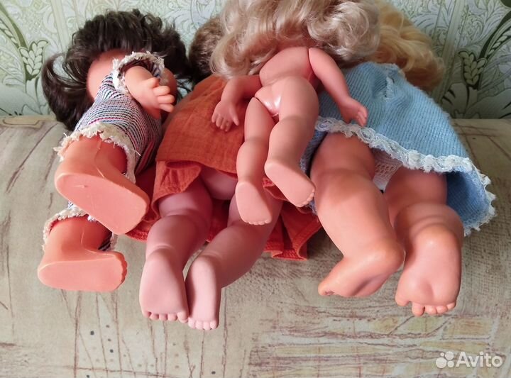 Куклы старые разные (ГДР )