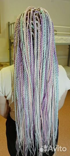 Афрокосах, зизи, сенегальские косы, расплетение