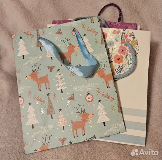 Пакеты подарочные