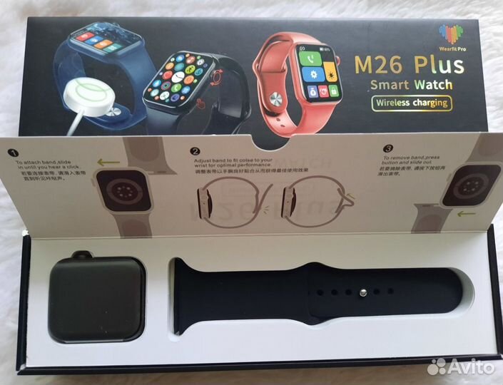 Смартчасы SMART watch M26 Plus