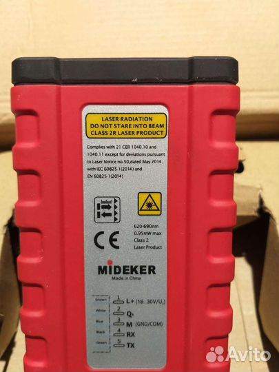 Датчик расстояния mideker DC10-PU10FD10-A (110103)