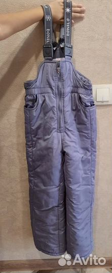 Зимние брюки для девочки