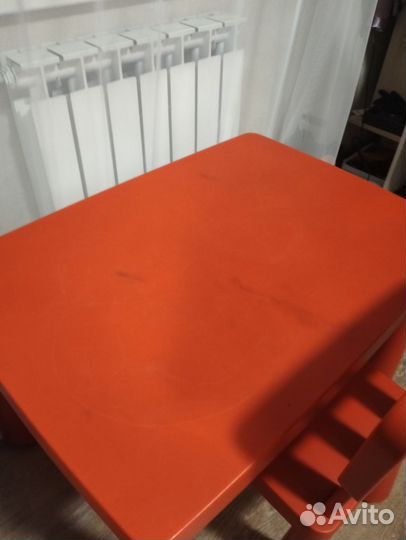Детский стол и стул IKEA