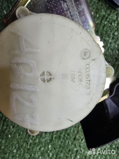 Ремень безопасности задний левый vw Passat b7