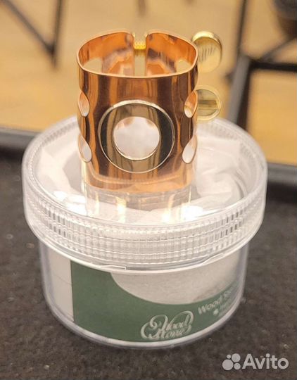 Лигатура для B кларнета Ishimori Wood Stone