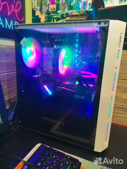 Игровой пк/видео ddr6 8gb/intel 12ядер/16gb