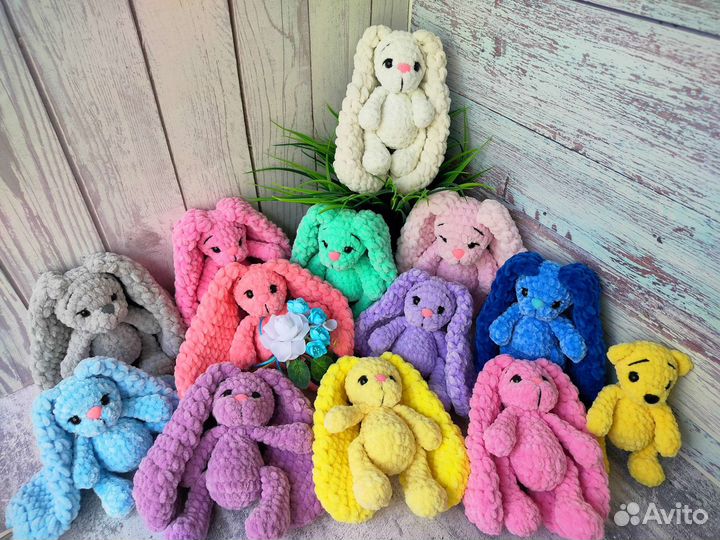 Вязаные игрушки ручной работы