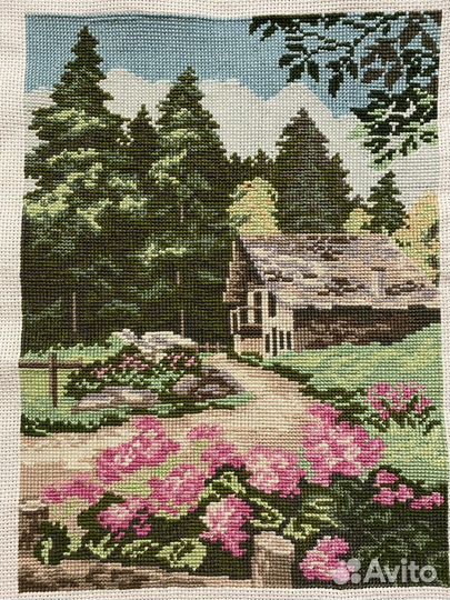 Вышивка крестиком готовая