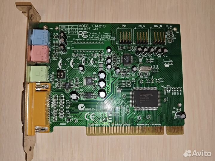 Звуковая карта Creative Labs Soundblaster CT4810
