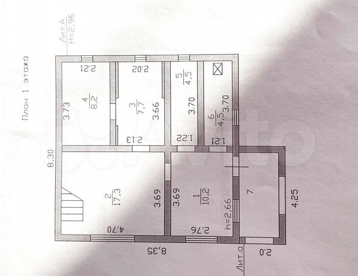 Дом 115 м² на участке 12 сот.