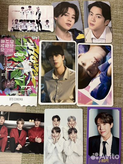 Карты и открытки bts