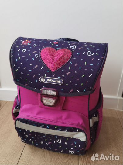 Портфель рюкзак школьный Herlits для девочки