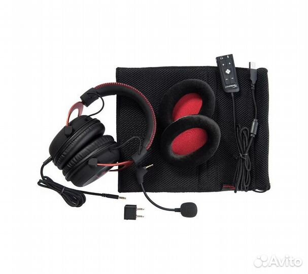 Компьютерная гарнитура HyperX Cloud II, красный