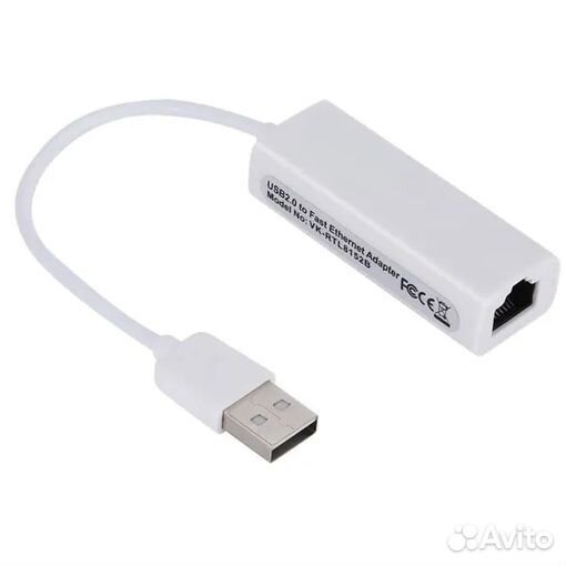 Сетевой адаптер Ethernet Adapter USB на RJ45