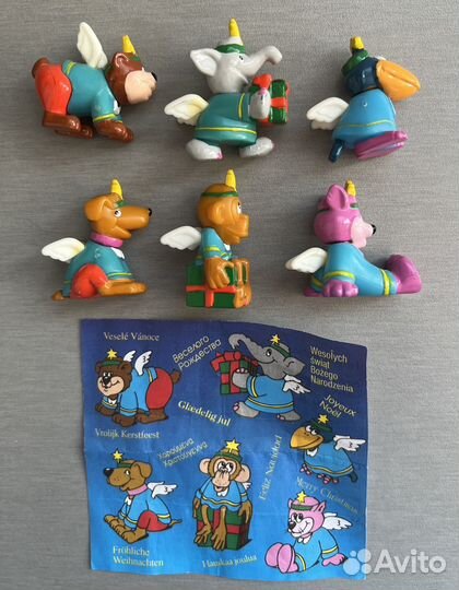 Серии фигурок разные производители (Некиндер)