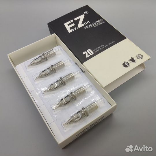 Картриджи для тату EZ Round Liner контурные иглы