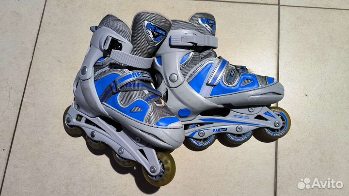 Ролики детские. Раздвижные (35-38 размер)