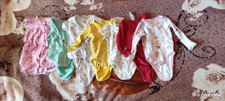 Вещи на девочку 3-6 месяцев