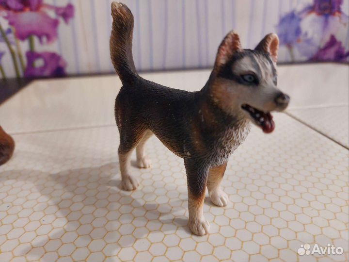 Фигурки schleich Хаски Медведь