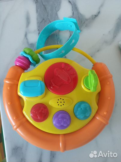 Детский руль игрушка музыкальная