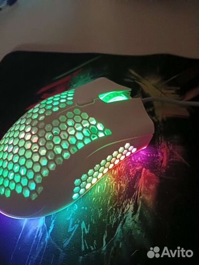 Игровая мышь Panteon Ms77 White