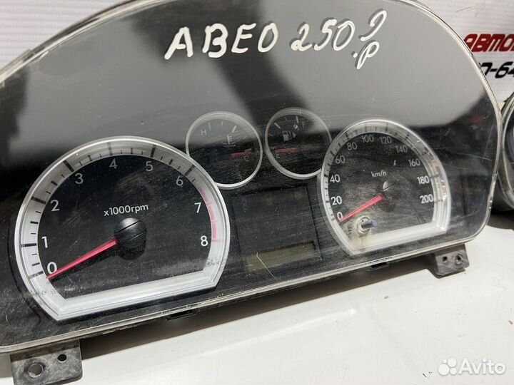 Приборная панель chevrolet aveo