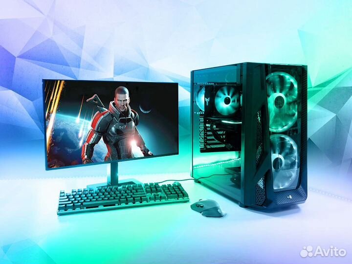 Игровой компьютер Intel Core i5-12400F/RX 6700