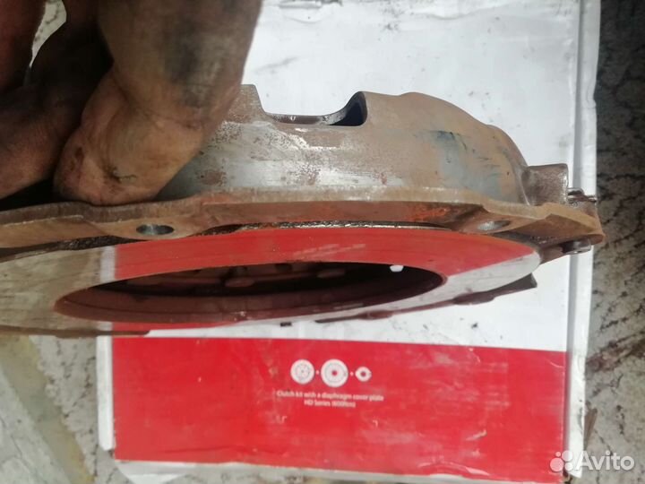 Корзина сцепления на газель Камминз 2.8 усиленное