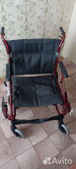 Инвалидная коляска складная бу