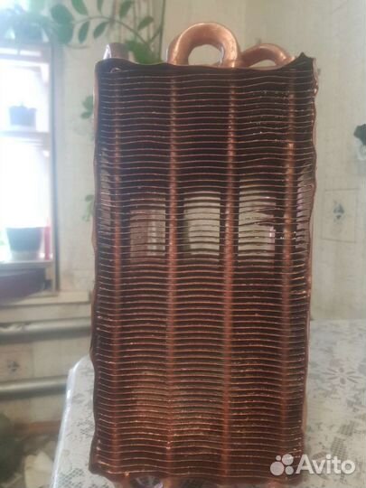 Радиатор газовой колонки Бош